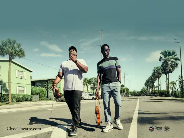 Promotional image of Black Violin, coming to the Clyde Theatre in Fort Wayne, Indiana on February 12, 2026.