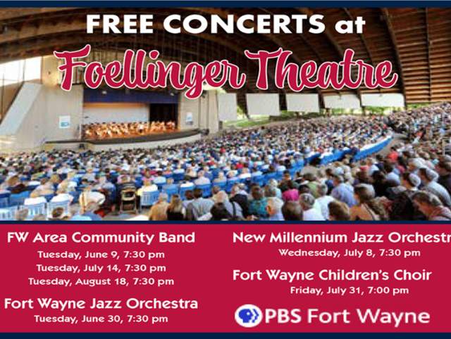 Free Concerts at Foellinger Theatre