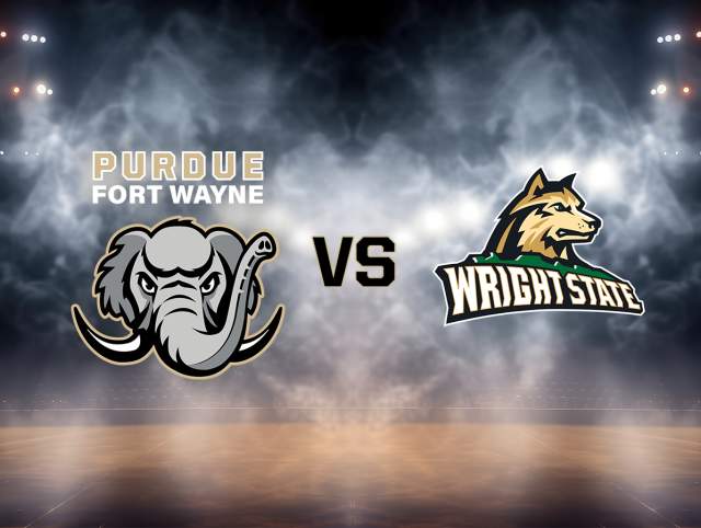 Promotional image for PFW Men's Basketball vs Wright State