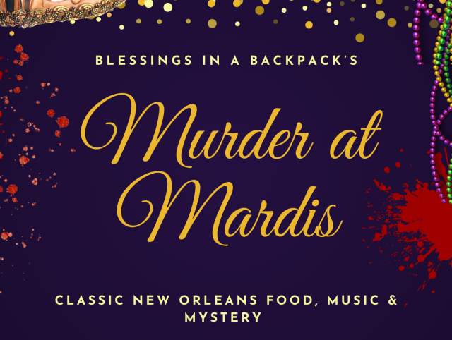 Promotional image for Murder at Mardis!