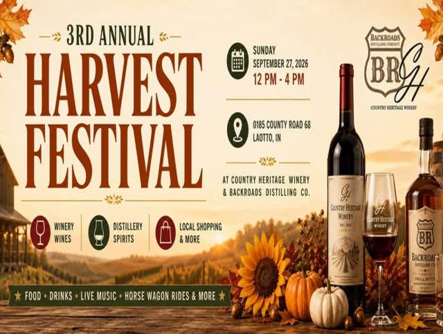 Image advertising 3rd Annual Harvest Festival