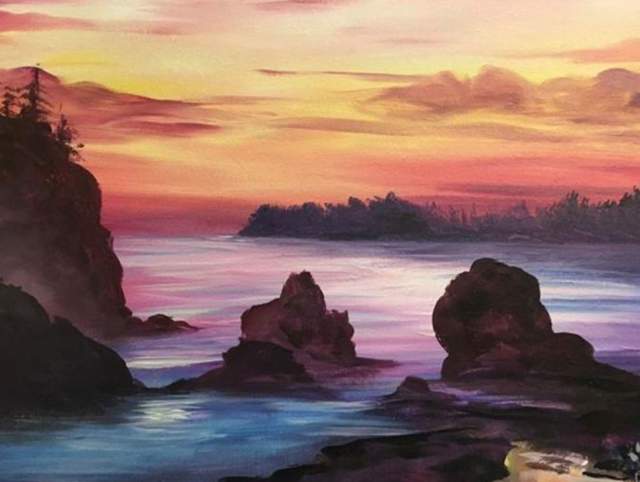 Paint and Sip: America the Beautiful Series