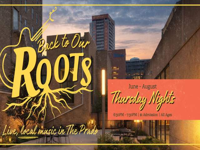 Promo image for Back to Our Roots @ Botanical Conservatory on Thursday nights until August 27