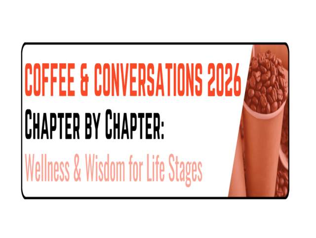 Promotional image for Coffee and Conversations