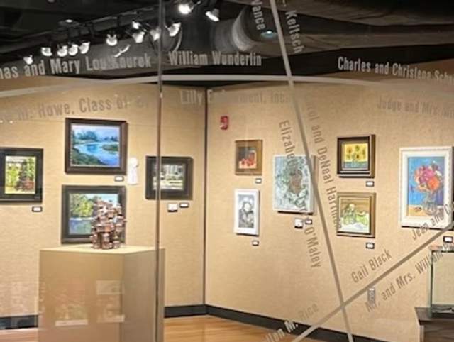 Images of artwork from the 2025