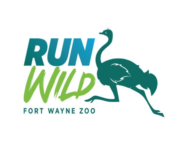 Promotional image for the Fort4Fitness Run Wild 5K @ Fort Wayne Zoo.