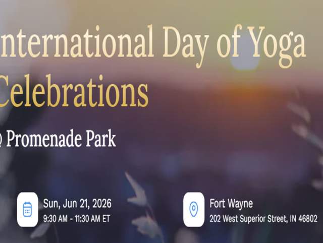 Free yoga and wellness workshop to celebrate International day of yoga.
