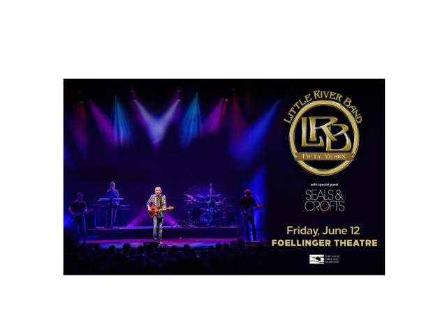 Promotional image for Little River Band with Seals & Crofts 2 at the Foellinger Theatre on June 12.