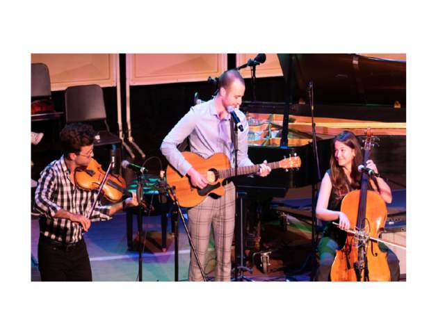 The Super Group performing onstage