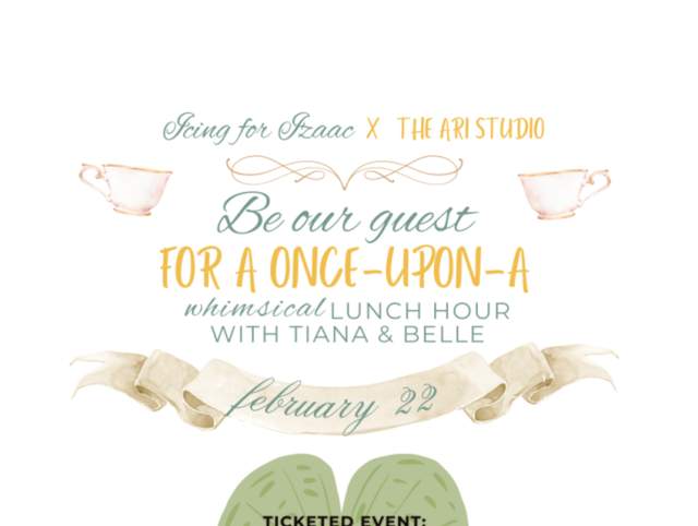 Whimsical family, princess lunch at The Ari