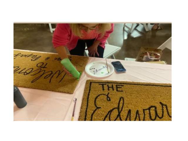 Workshop: Door Mat Painting