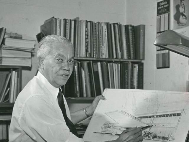 Archive photo of Paul Revere Williams. ARCH will be presenting a lecture: Architectural Visions from Hollywood to Fort Wayne on February 21, 2026.