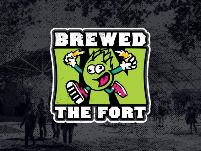 Event logo and promo image for Brewed IN the Fort Craft Beer Fest 2026. September 12 at Headwaters Park in Fort Wayne.