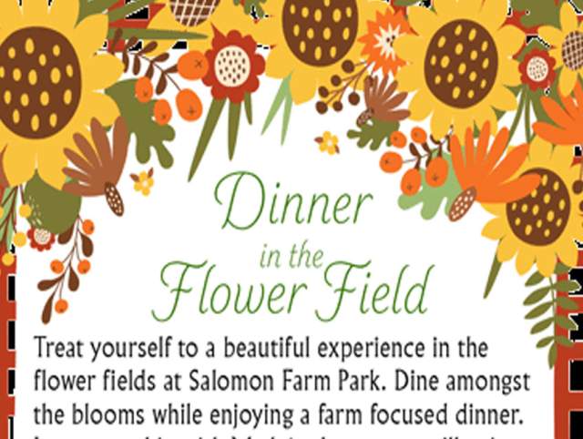 Dinner in the Flower Field