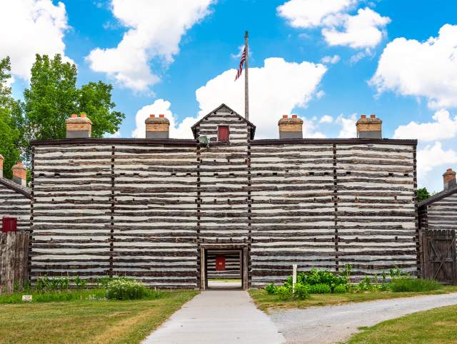 Images taken at the Fort in Downtown Fort Wayne for the Muster on the St. Mary's - A Timeline Event
