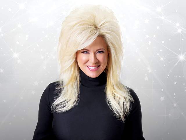 Promotional image of Theresa Caputo at Embassy Theatre.