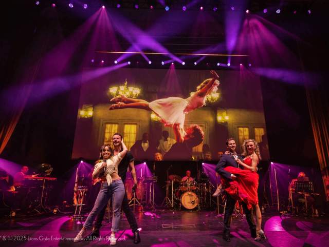 Promotional image for Dirty Dancing in Concert