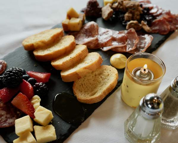 Charcuterie at La Jolla Groves