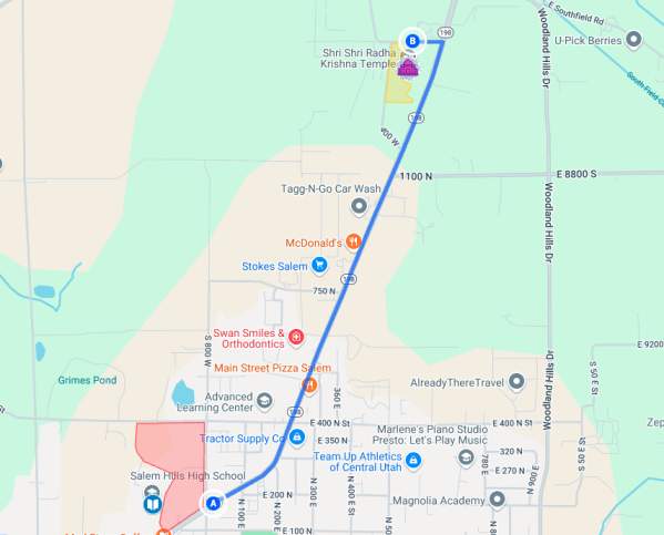 holi parking map