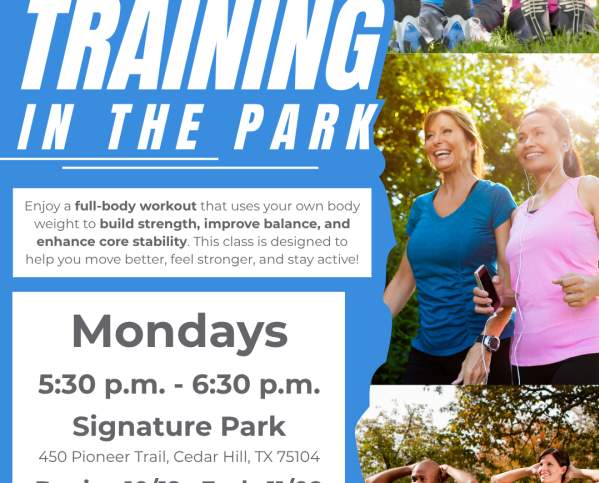 Bodyweight Training in the Park