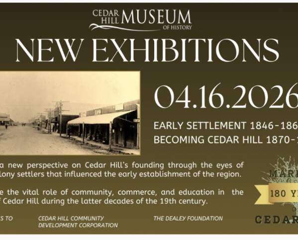Cedar Hill Museum Exhibit: Becoming Cedar Hill
