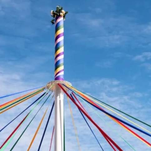Fruhlingsfest with Maypole Dancing at Schifferstadt