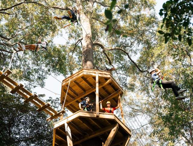 Year-Round Excitement Awaits at Montgomery Whitewater: Rapids, Ropes, and More