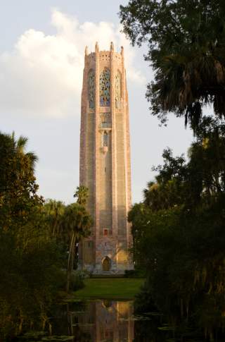 Bok Tower Gardens drone