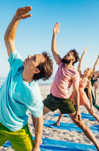 Beach Yoga