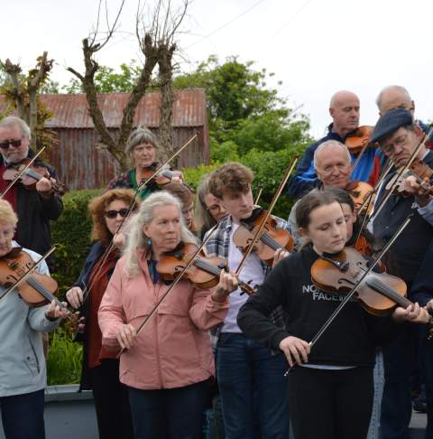 World Fiddle Day Scartaglin Courtesy PJ Teahan