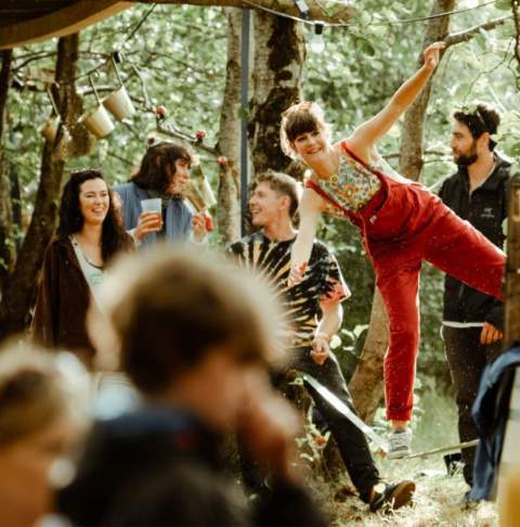 Rewild Festival hero formerly eats and beats gap of dunloe black sheep hostel