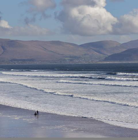 Inch Beach, Páirc Náisiúnta na Mara, Ciarraí, Credit: Valerie O'Sullivan