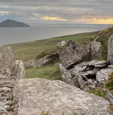 Gaeltacht Uibh Rathaigh Iveragh Wedge Tombs near Coomakista