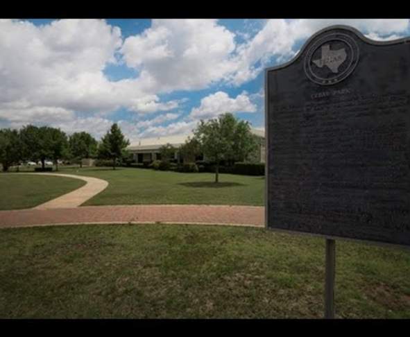 Cedar Park Historical Marker