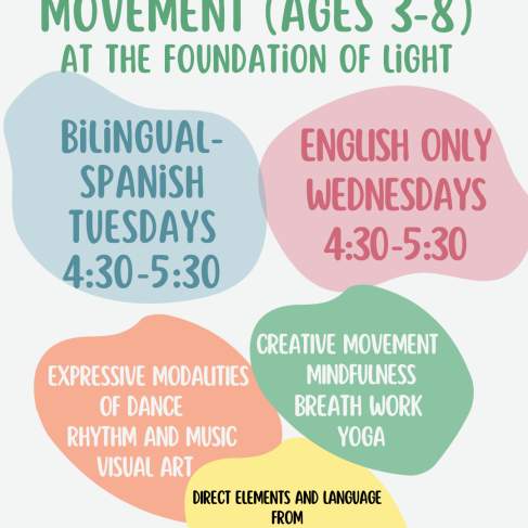 Youth Mindfulness and Movement BILINGUAL SPANISH option