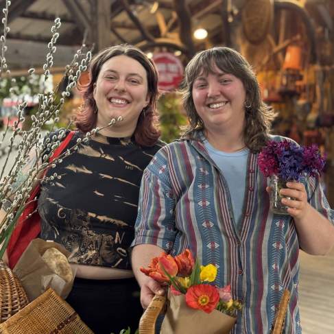 Saturdays at the Ithaca Farmer's Market