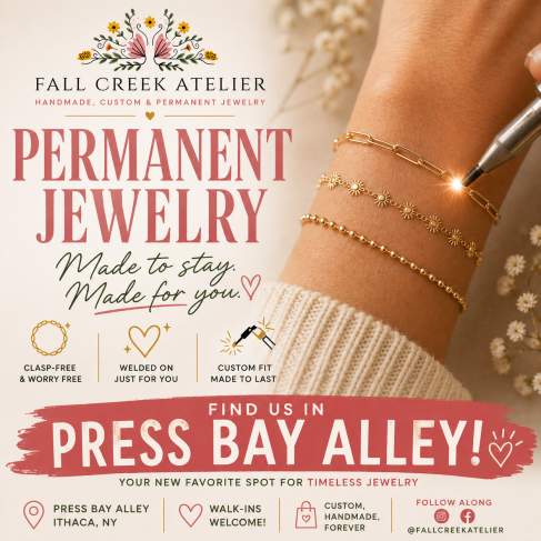 Friday Pop-In Permanent Jewelry Happy Hour ✨