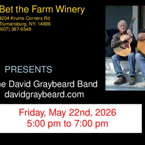 Fourth Friday in May with The David Greybeard Band