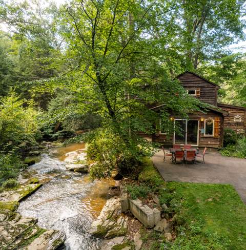 Vacation Ohiopyle Creek Haven – Near Confluence and Ohiopyle