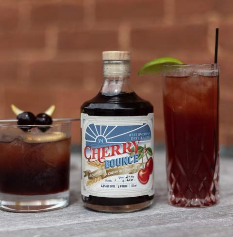 West Overton Distillery Cherry Bounce America 250 Specialty drink