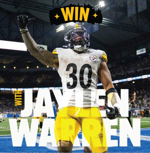 Jaylen Warren Sweepstakes