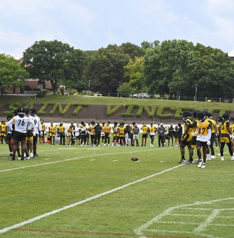 Steelers Training Camp field
