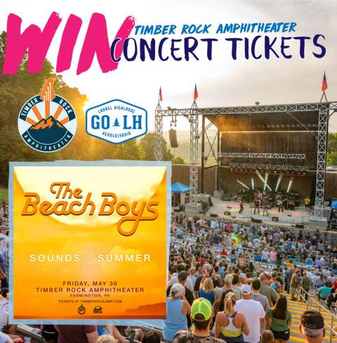 Timber Rock Amphitheater Beach Boys Ticket Giveaway