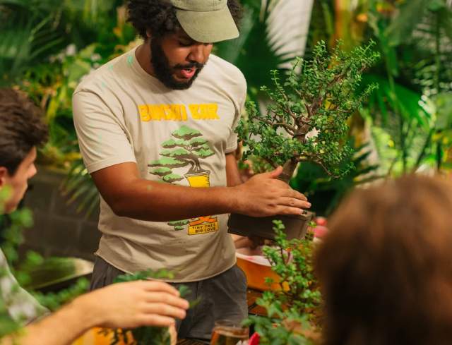 Bonsai Workshop at Eureka Heights Brew Co