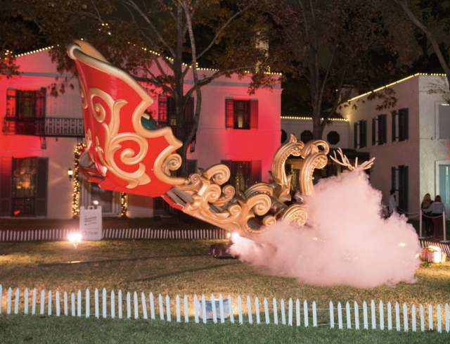 Christmas Village at Bayou Bend
