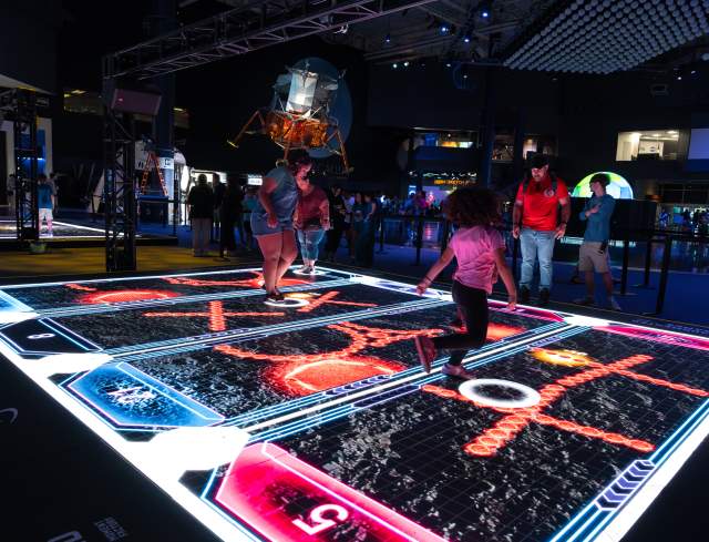 The Galaxy's Game at Space Center Houston