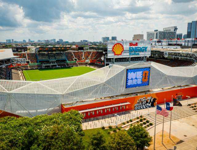 Houston Soccer Celebration Kickoff