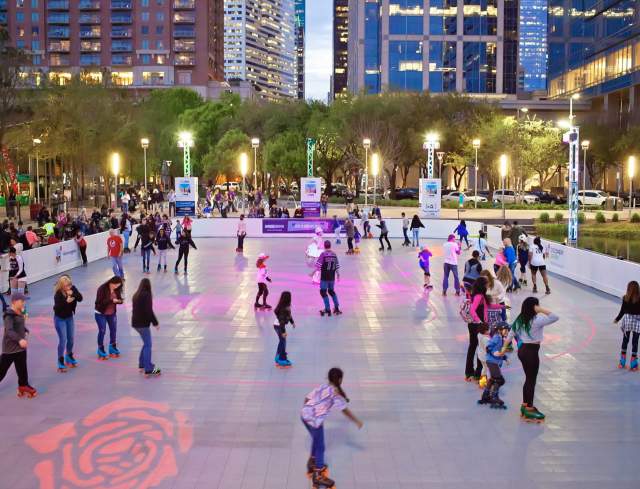 The Rink: Rolling at Discovery Green