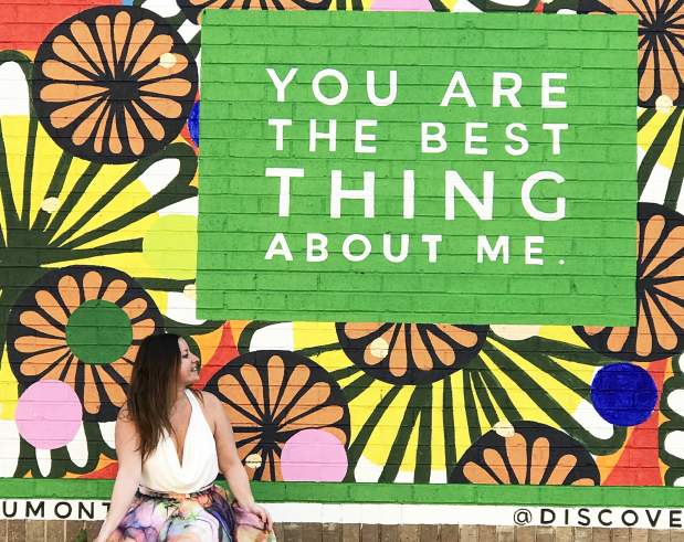 You are the best thing about me mural