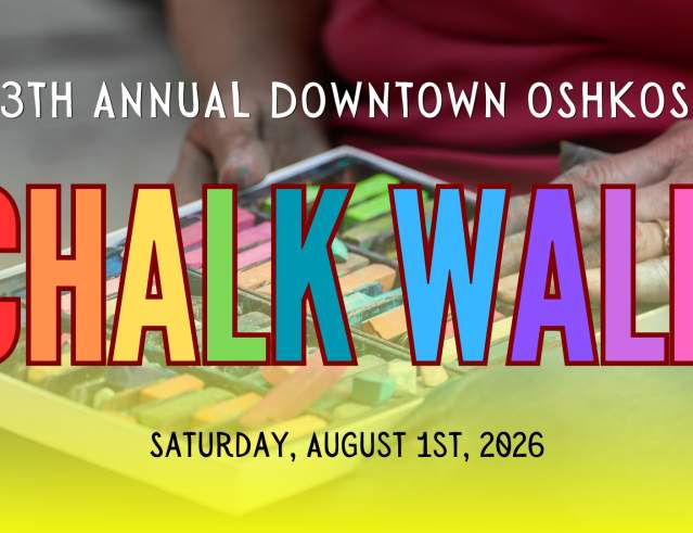 Downtown Oshkosh Chalk Walk